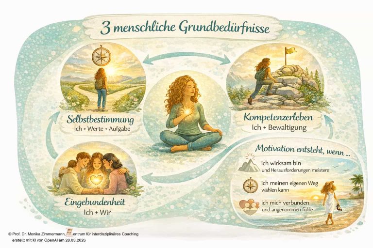 Menschliche Grundbedürfnisse nach Deci & Ryan