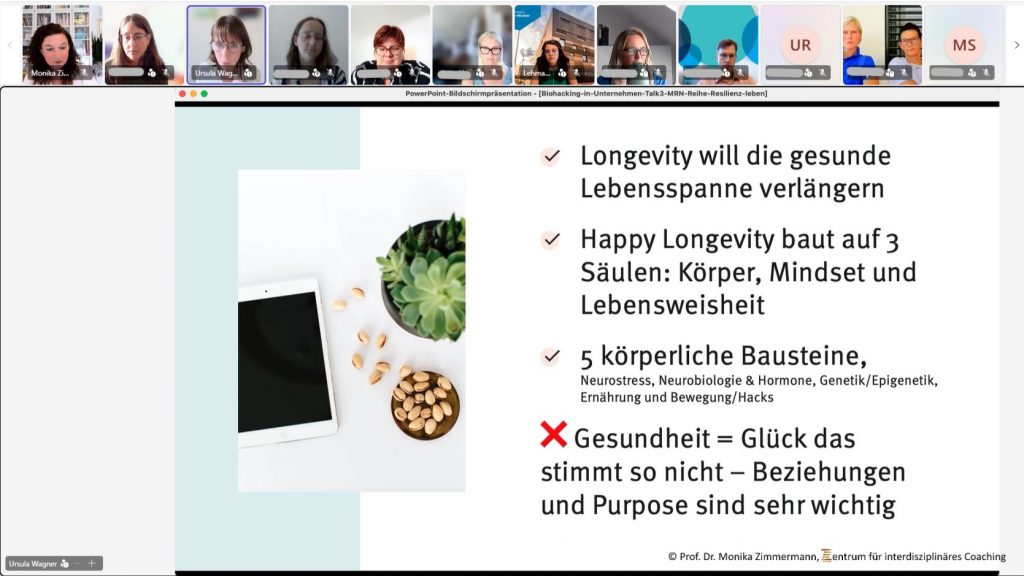 Erklärungen zu Longevity