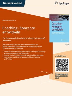 Flyer zum Buch Coaching-Konzepte entwickeln